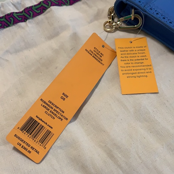 Tory Burch Robinson Spectator Envelope Clutch